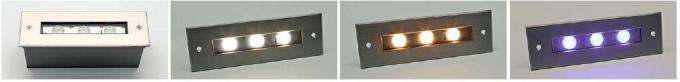 6 * genehmigte dekoratives vertieftes lineares Schritt-Licht des Berg-2W, LED-Treppen-Lichter CER/RoHs 2