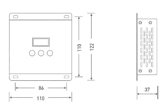 5A * 5 Prüfer-Constant Voltage Outputs DMX der Kanal-RGBWY LED Decoder 4