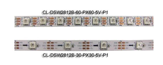 Zugängliche 30 Pixel Neonbeleuchtung 5VDC WS2812B Digital LED/M und 30 LED/M 1