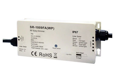 12 - 36VDC 4 lenkt LED-Prüfer, Rf RGBW führte hellen Kontrolleur Multiple ZonesFunction