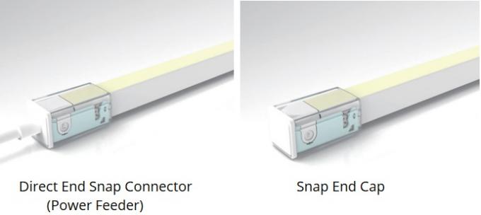 DIY-Verschlussart Verbindungsstückarten für Neon-LED-Flex