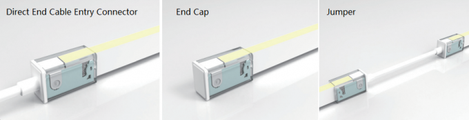 Verschlussverbindungsstück IP67 DIY für Neon-LED Flex F15