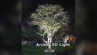 Gebogenes LED-Untergrundlicht RGB DMX DALI