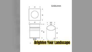 COMI 6W LED-Bodenleuchte IP67 Architekturbeleuchtung