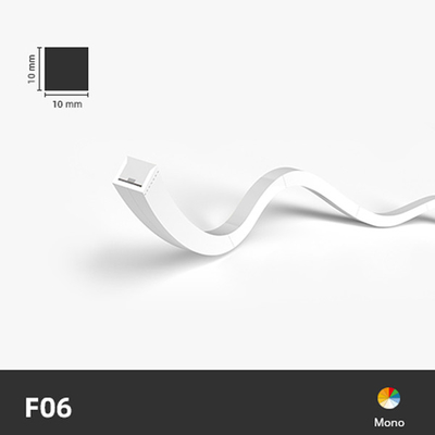 IP68 10x10mm Mini Size LED Neon Flex mit Top View Design und langen Lebensdauer